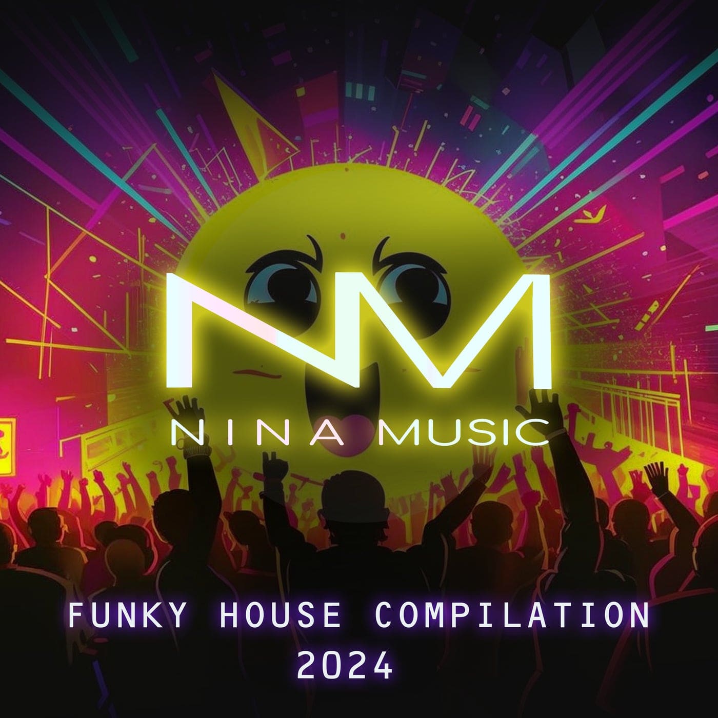 Funky House Compilation 2024 cover art