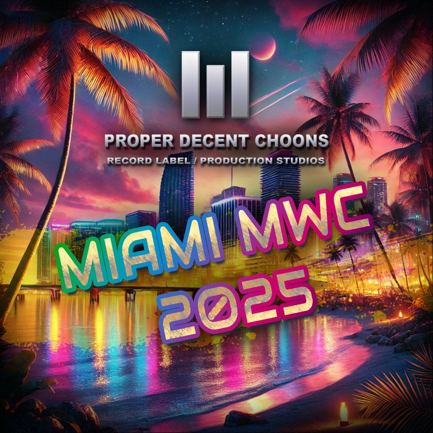 Proper Decent Choons Miami Mwc 2025 cover art