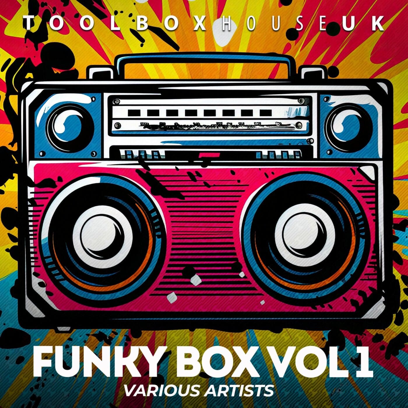 Toolbox House Funky Box Vol 1 cover art