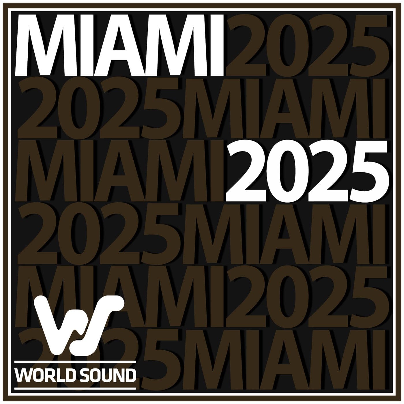 World Sound Miami 2025 cover art